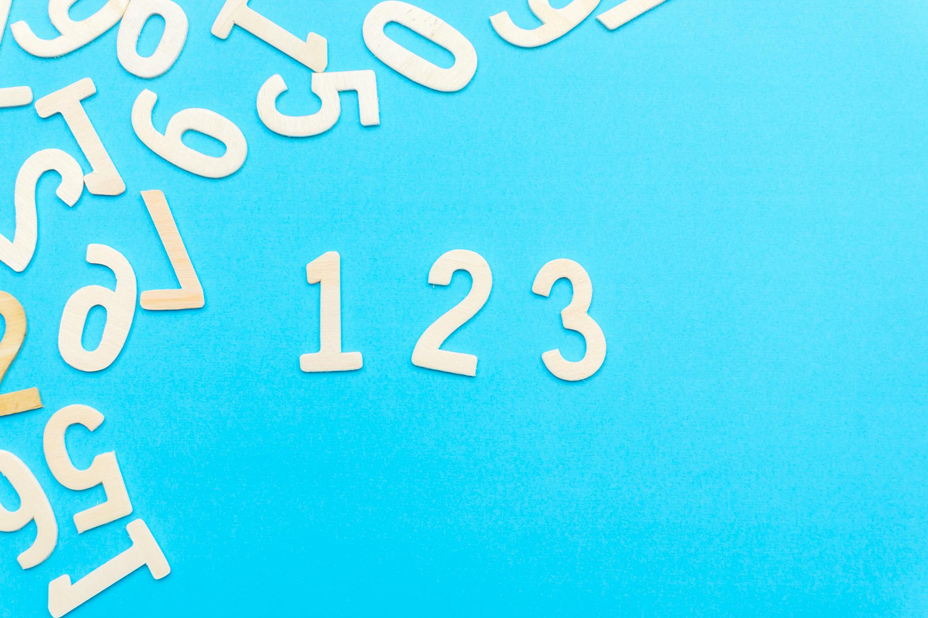 blue background with text overlay