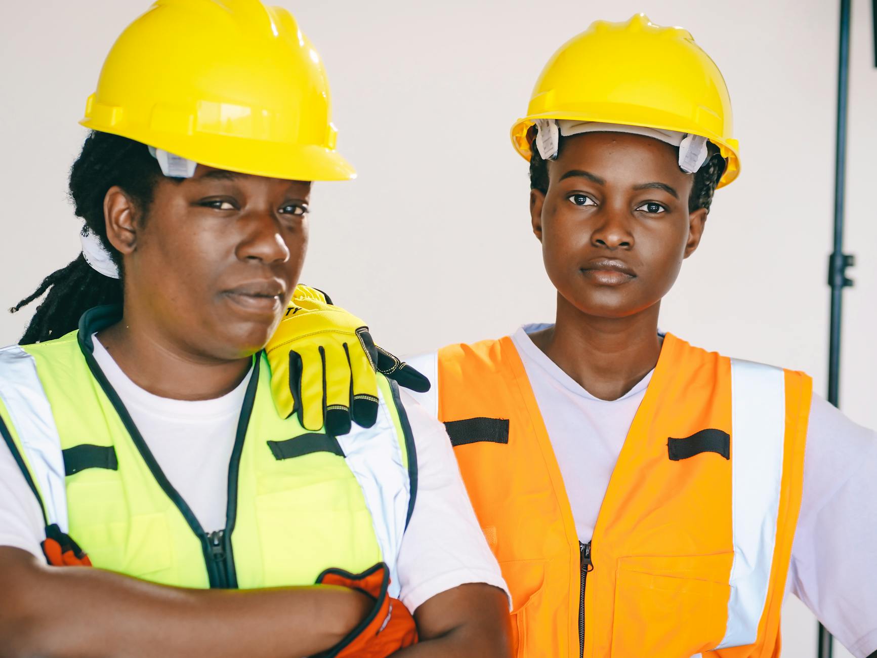 woman engineers in ppe