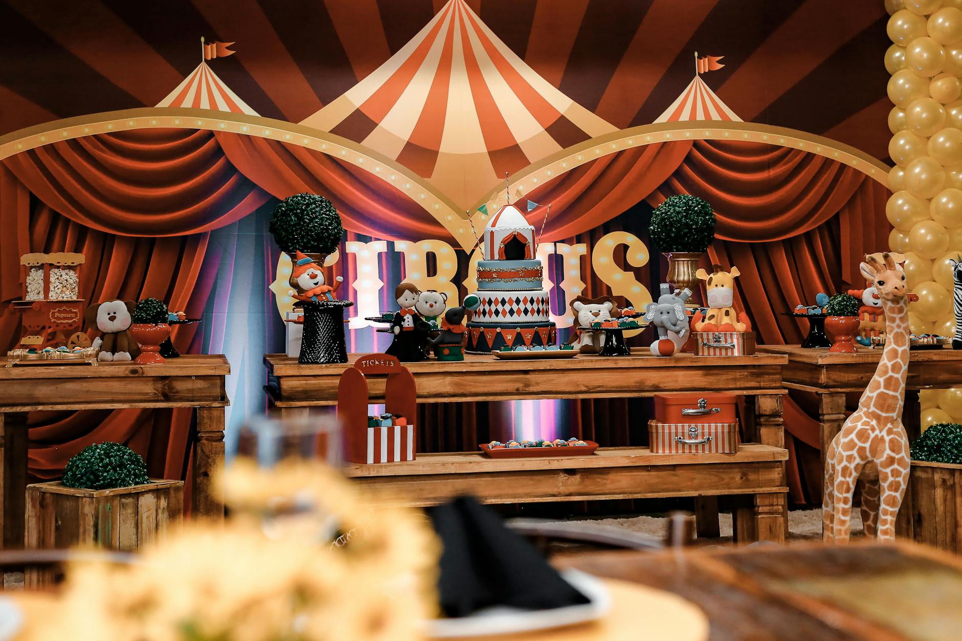 circus themed birthday